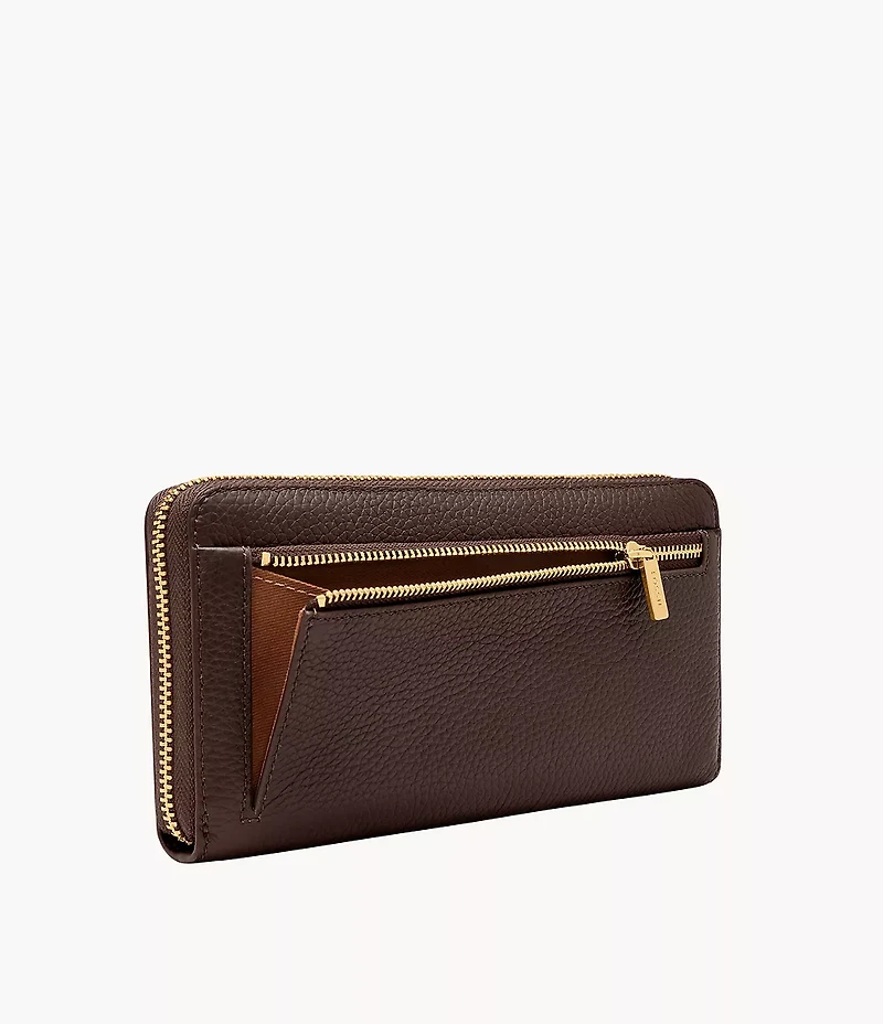 Logan Zip Around Clutch