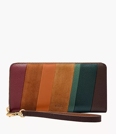 Logan Zip Around Clutch