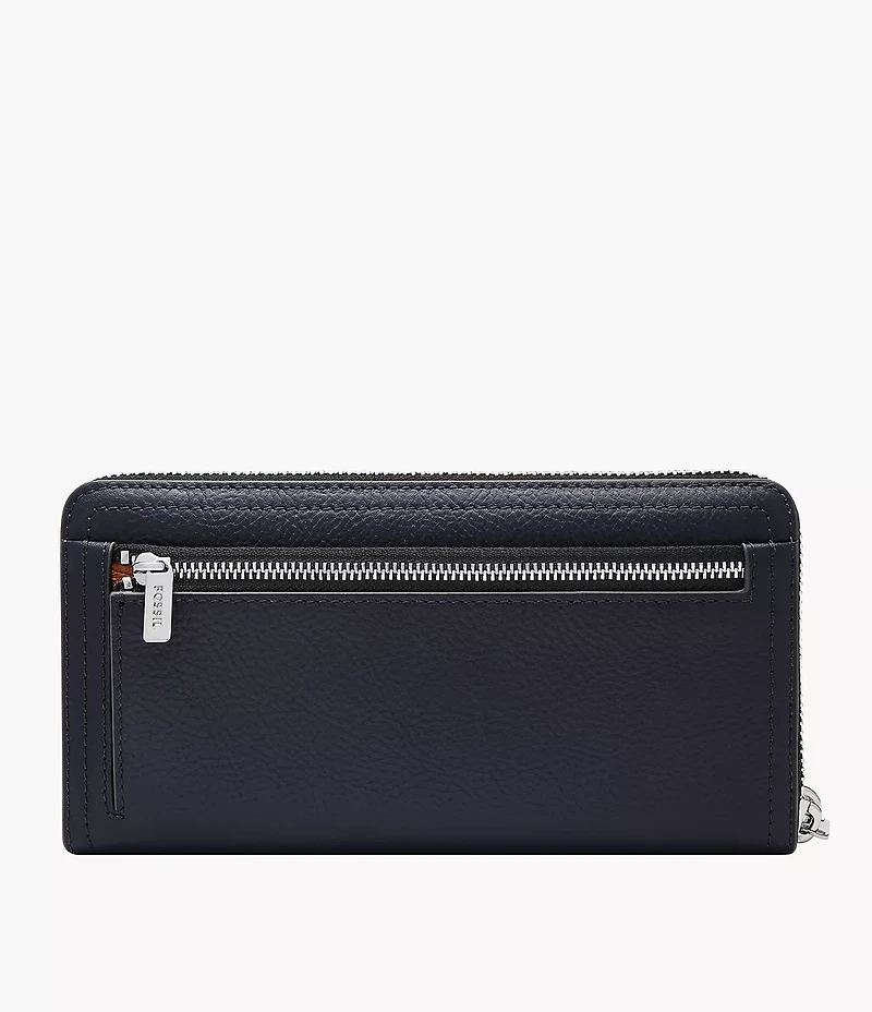 Logan Zip Around Clutch