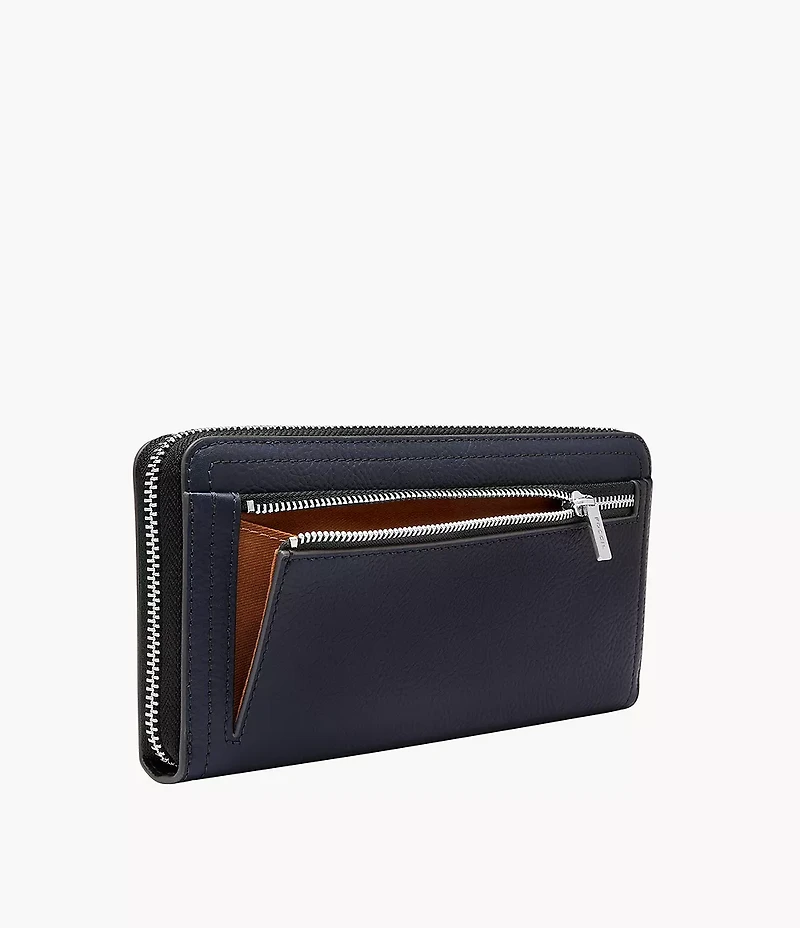 Logan Zip Around Clutch