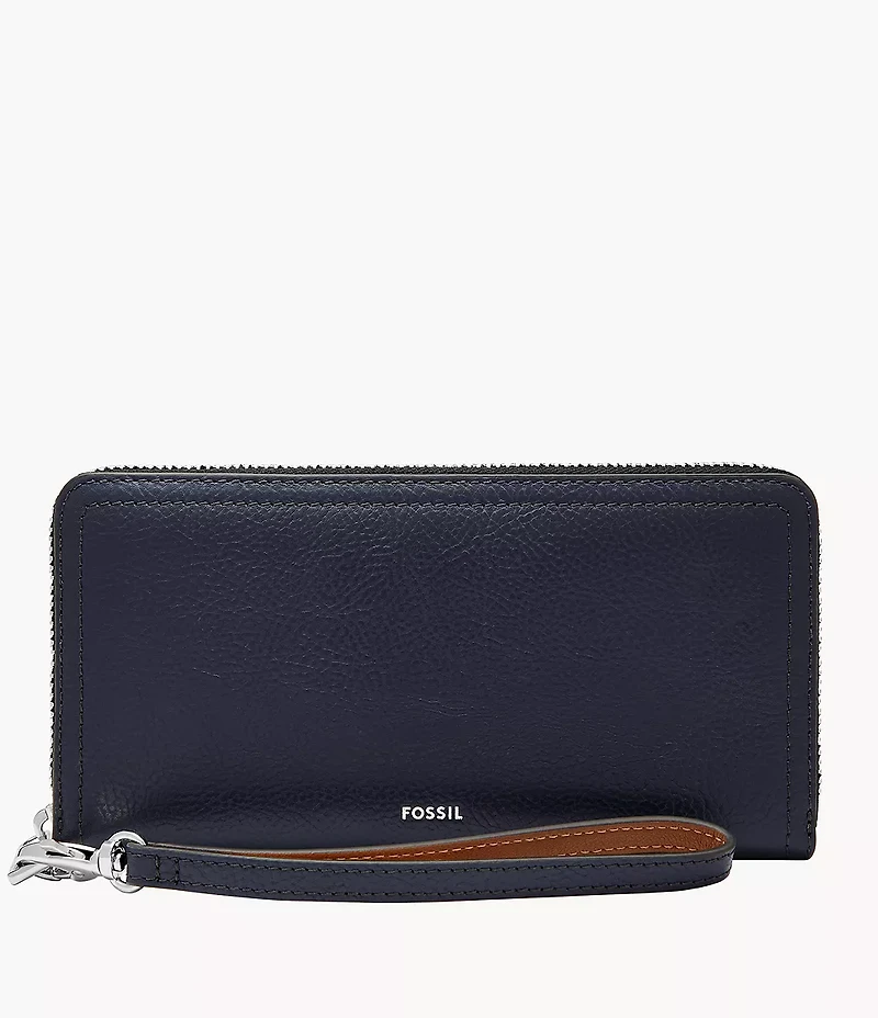Logan Zip Around Clutch