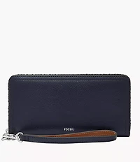 Logan Zip Around Clutch