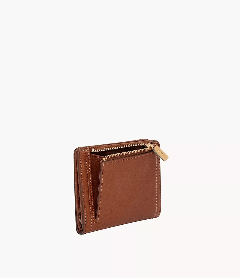 Logan Leather Small RFID Bifold Wallet