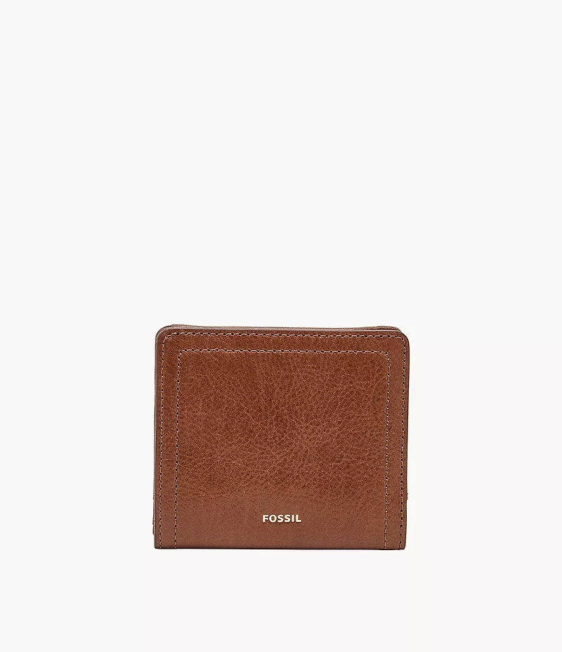 Logan Leather Small RFID Bifold Wallet