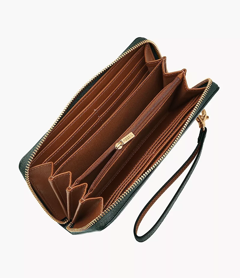 Logan Zip Around Clutch