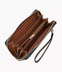 Logan Zip Around Clutch