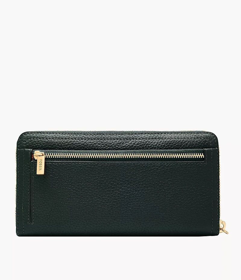Logan Zip Around Clutch