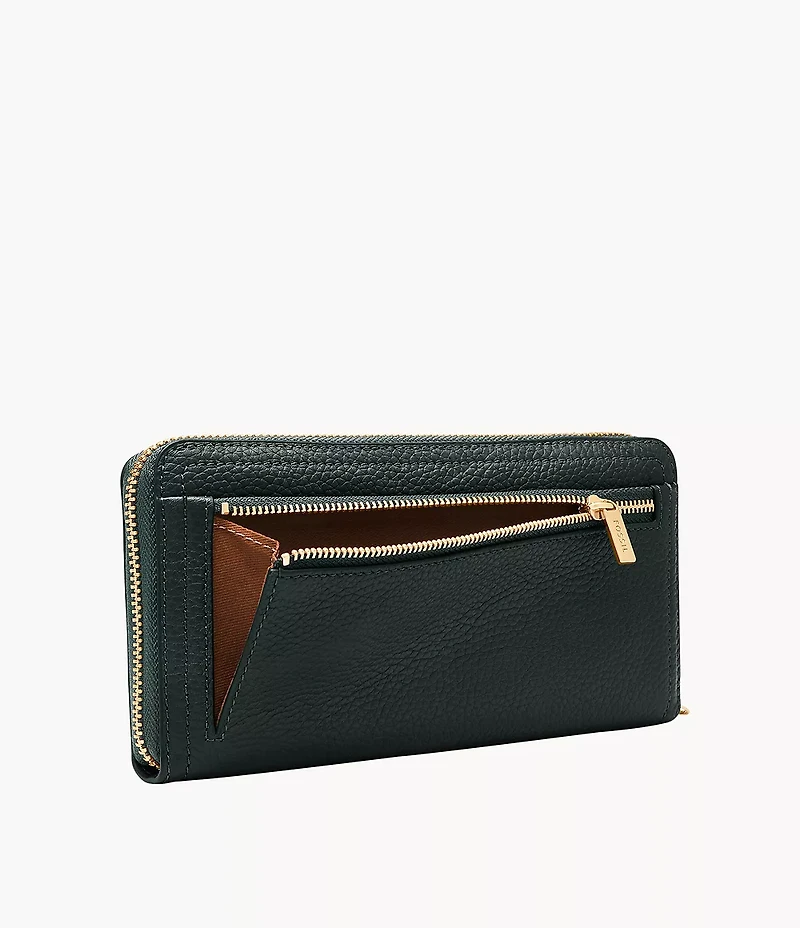 Logan Zip Around Clutch