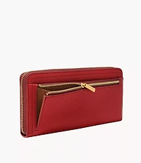 Logan RFID Zip Clutch