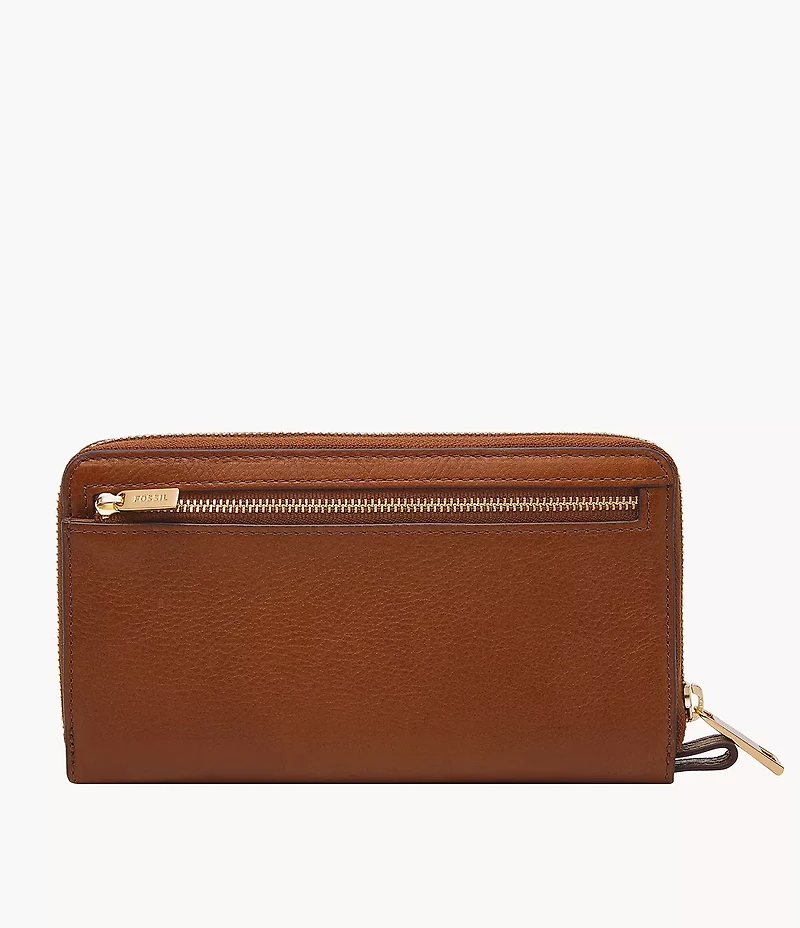 Liza Zip Around Clutch