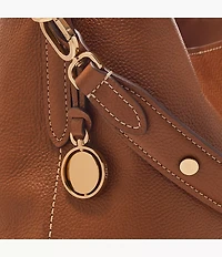 Jessie Leather Bucket Shoulder Bag