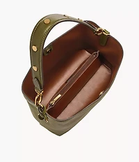 Jessie Leather Bucket Shoulder Bag