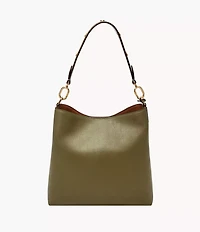 Jessie Leather Bucket Shoulder Bag