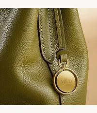 Jessie Leather Bucket Shoulder Bag