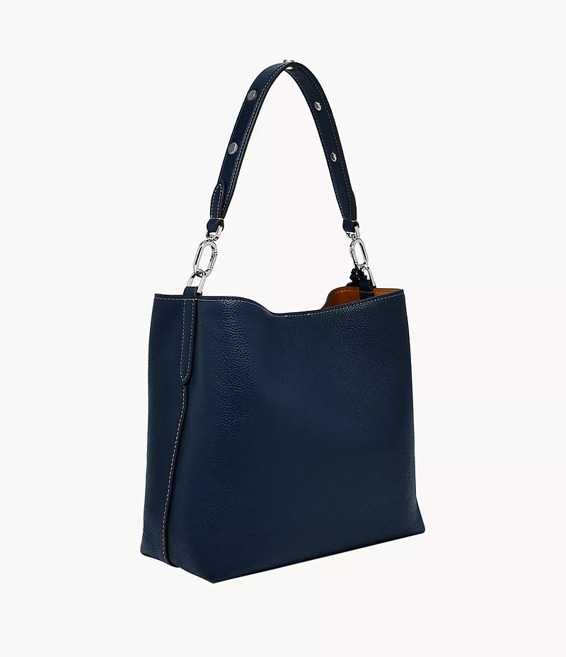 Jessie Leather Bucket Shoulder Bag