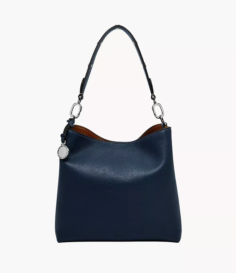 Jessie Leather Bucket Shoulder Bag
