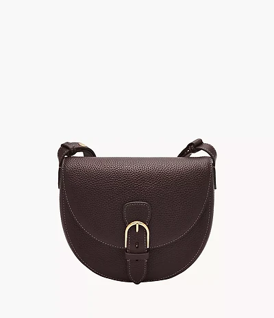 Everleigh Leather Large Flap Crossbody Bag