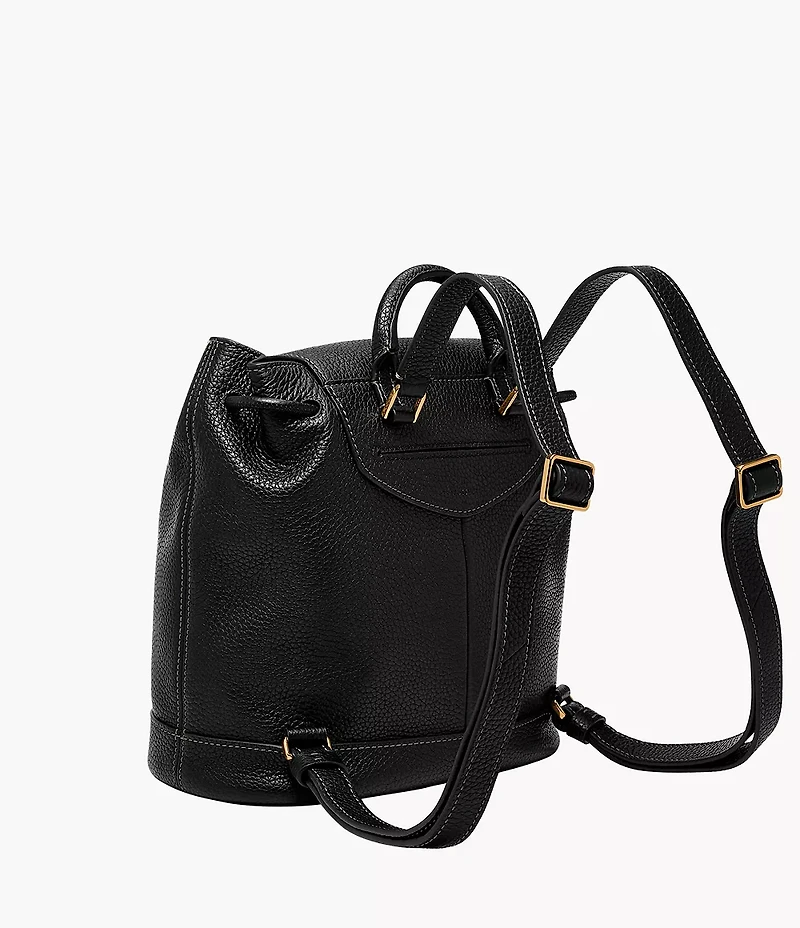 Everleigh Leather Flap Backpack