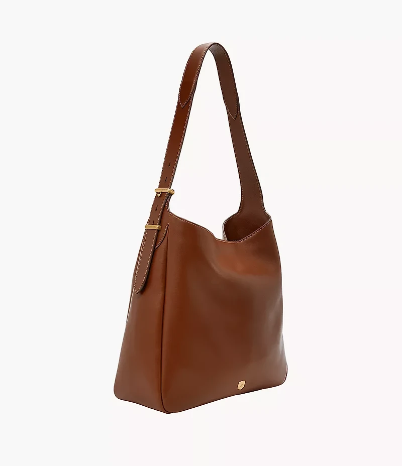Dillon Leather Hobo Bag