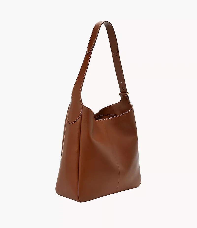 Dillon Leather Hobo Bag