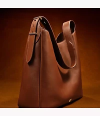 Dillon Leather Hobo Bag