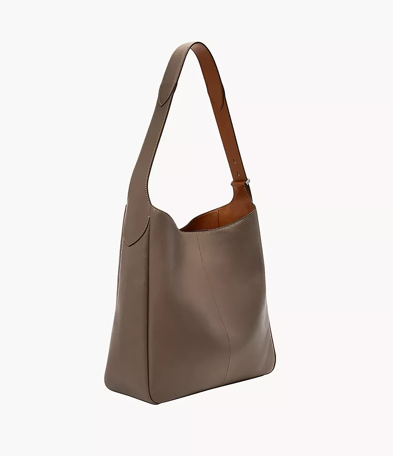 Dillon Leather Hobo Bag