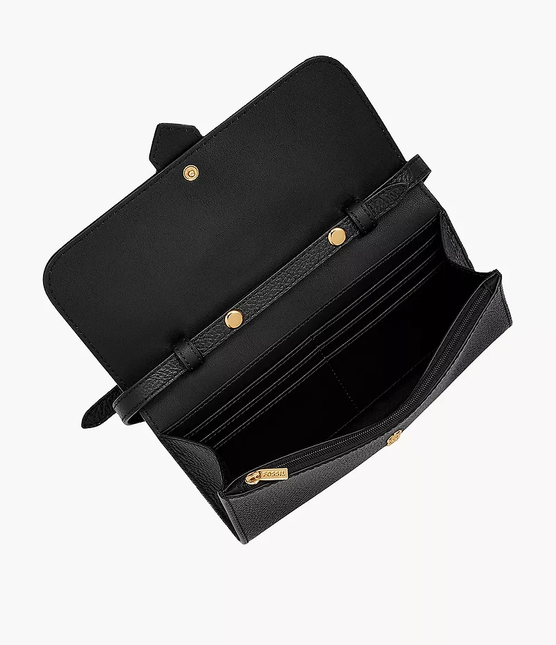 Harwell Haircalf Leather Wallet Crossbody Bag