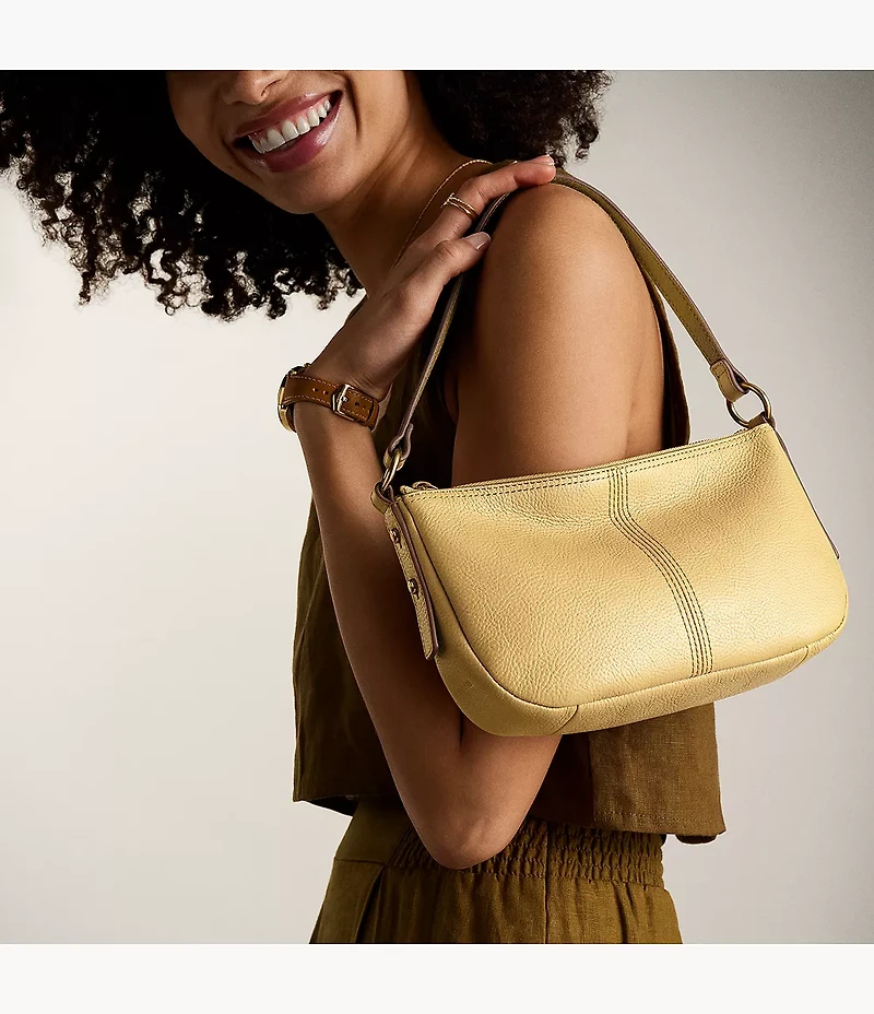 Jolie Leather Small Crossbody Bag