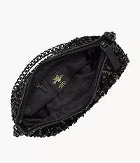 The Wizard of Oz x Fossil Special-Edition Black Sequin Jolie Bag