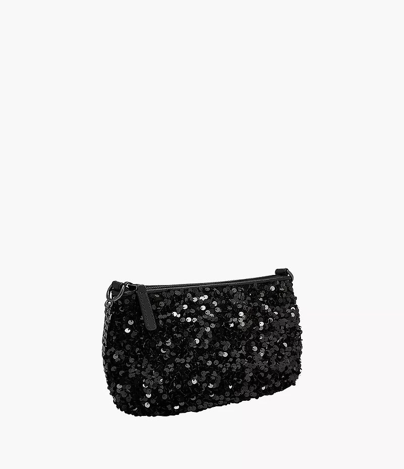 The Wizard of Oz x Fossil Special-Edition Black Sequin Jolie Bag