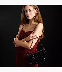 The Wizard of Oz x Fossil Special-Edition Black Sequin Jolie Bag