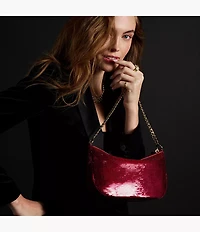 The Wizard of Oz x Fossil Special-Edition Red Sequin Jolie Bag
