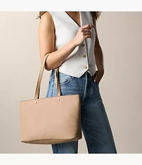 Jessie Leather Tote