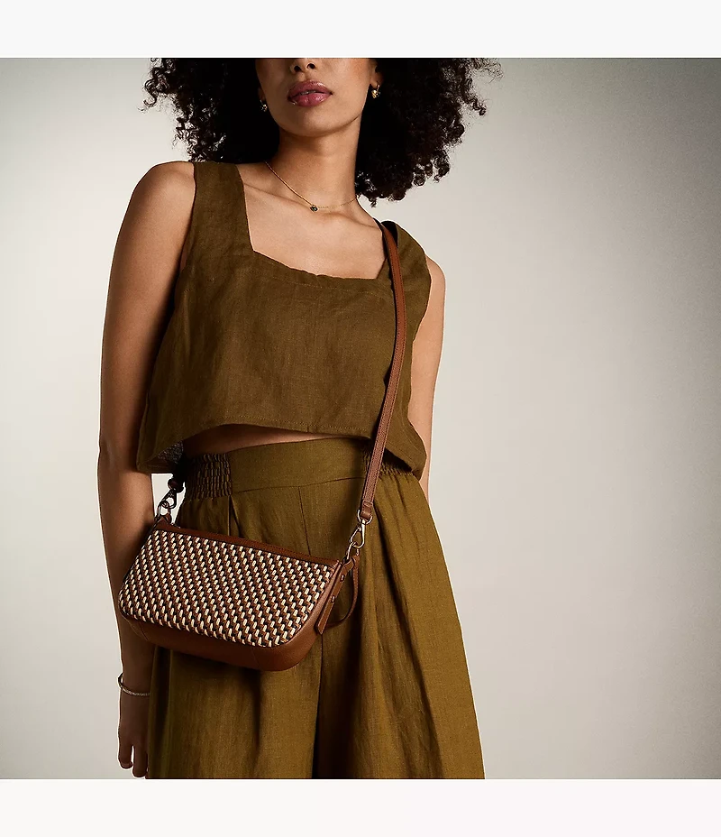 Jolie Leather Small Crossbody Bag