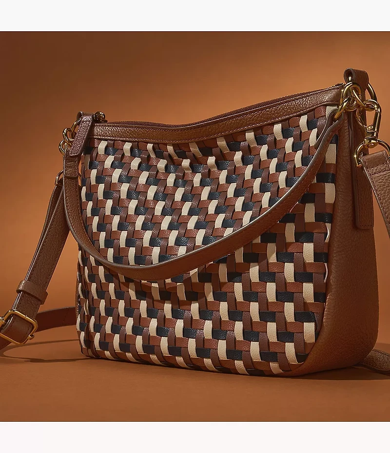 Jolie Leather Crossbody Bag
