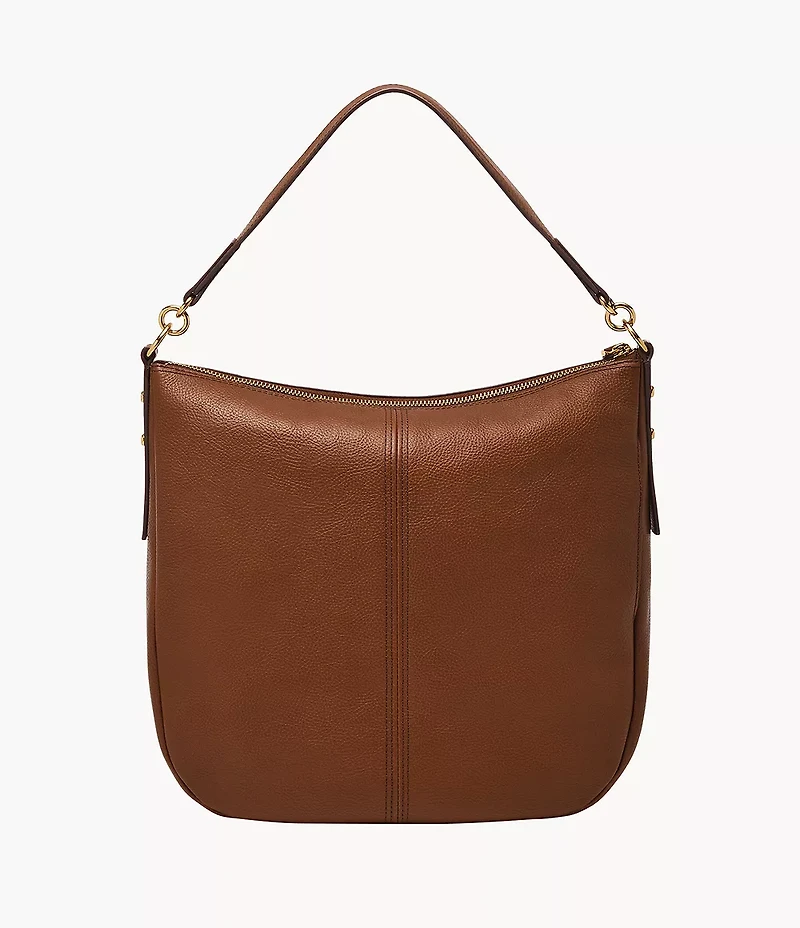 Jolie Leather Hobo Bag