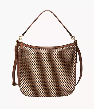 Jolie Leather Hobo Bag