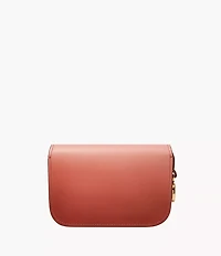 Lennox Leather Small Flap Crossbody Bag