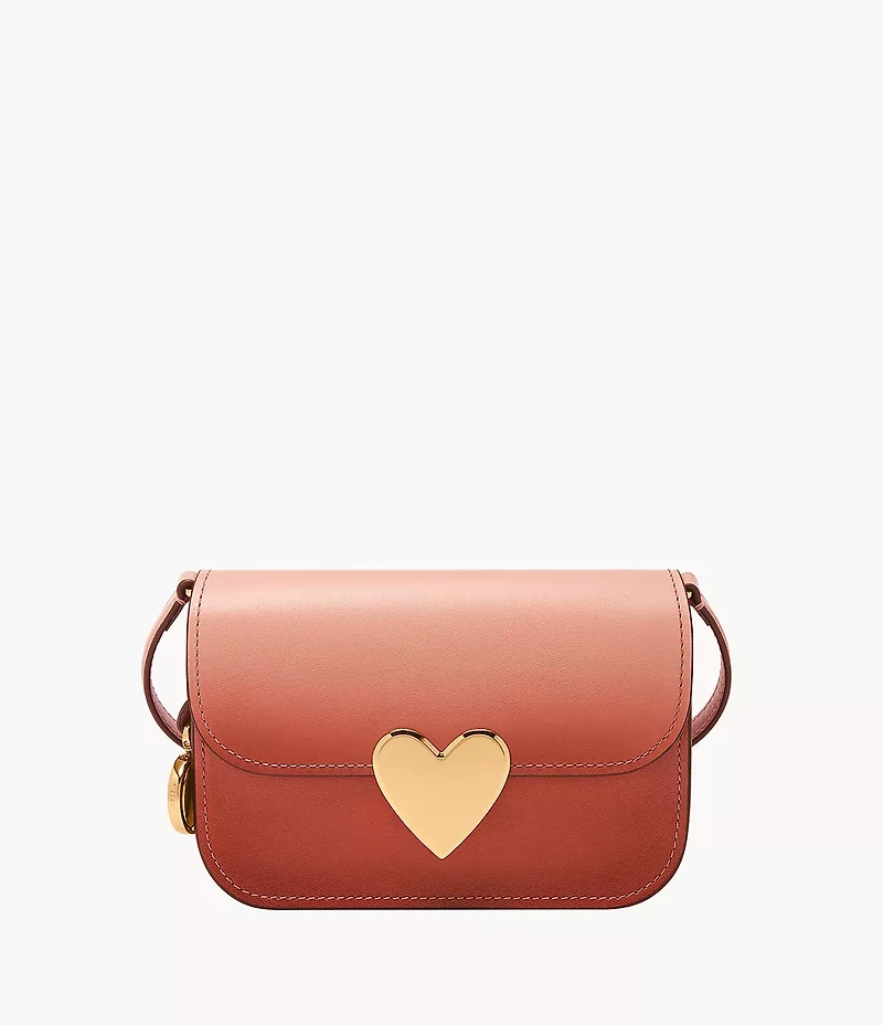 Lennox Leather Small Flap Crossbody Bag