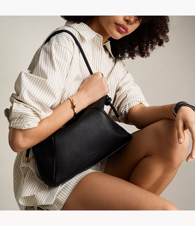 Willa Leather Shoulder Bag