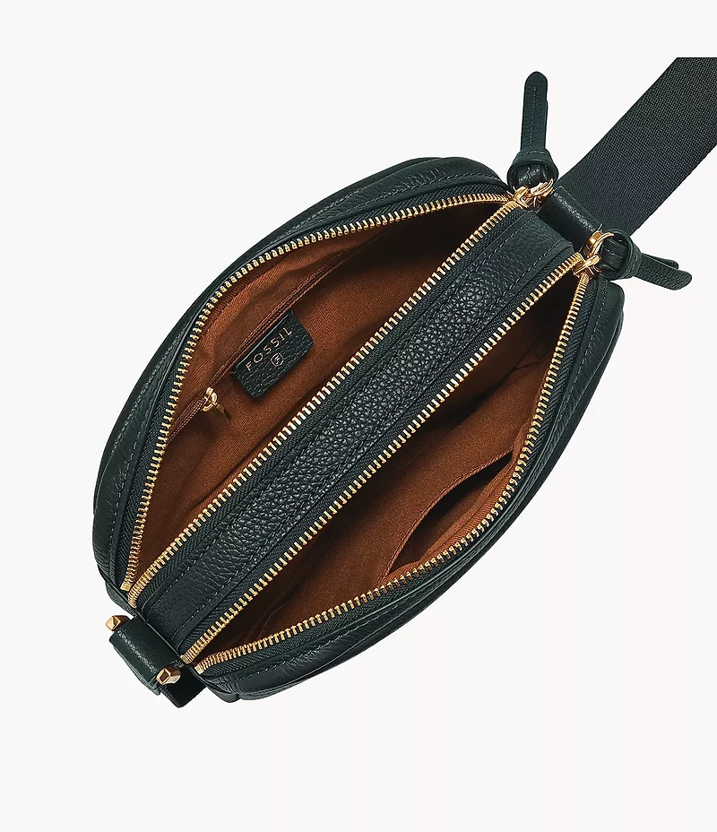 Danni Leather Crossbody Bag