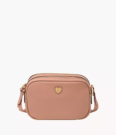 Danni Leather Crossbody Bag