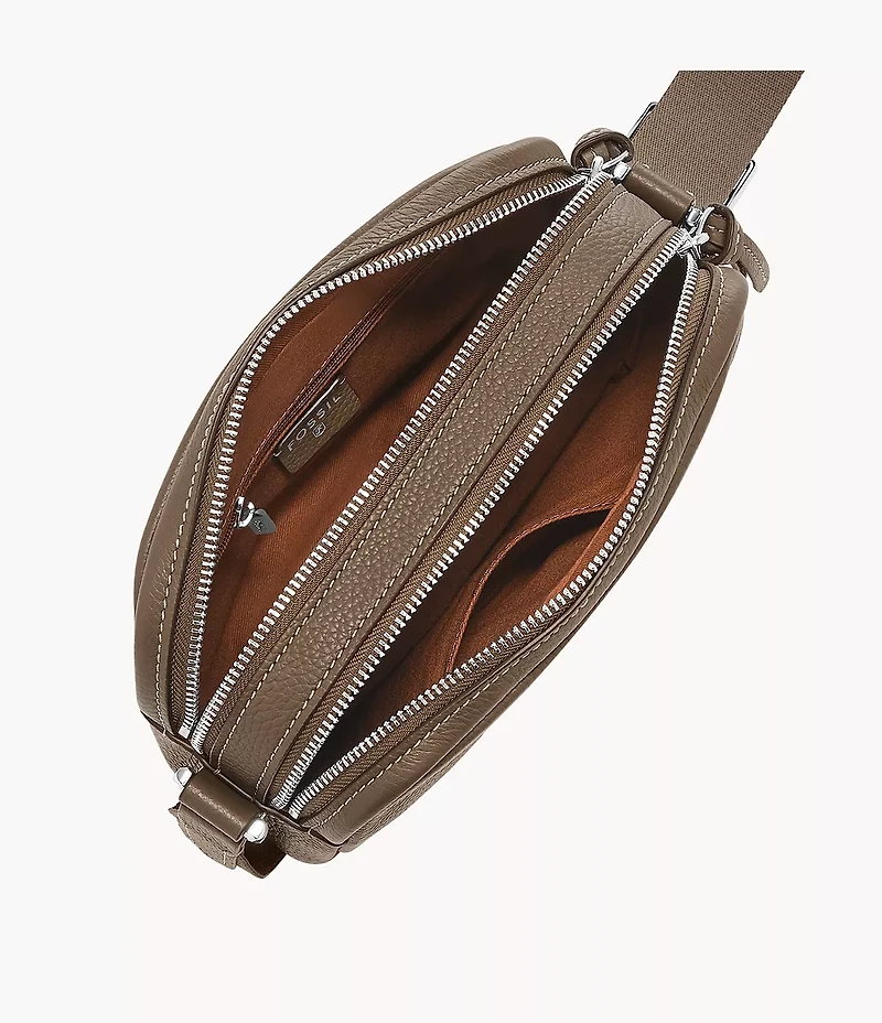 Danni Leather Crossbody Bag