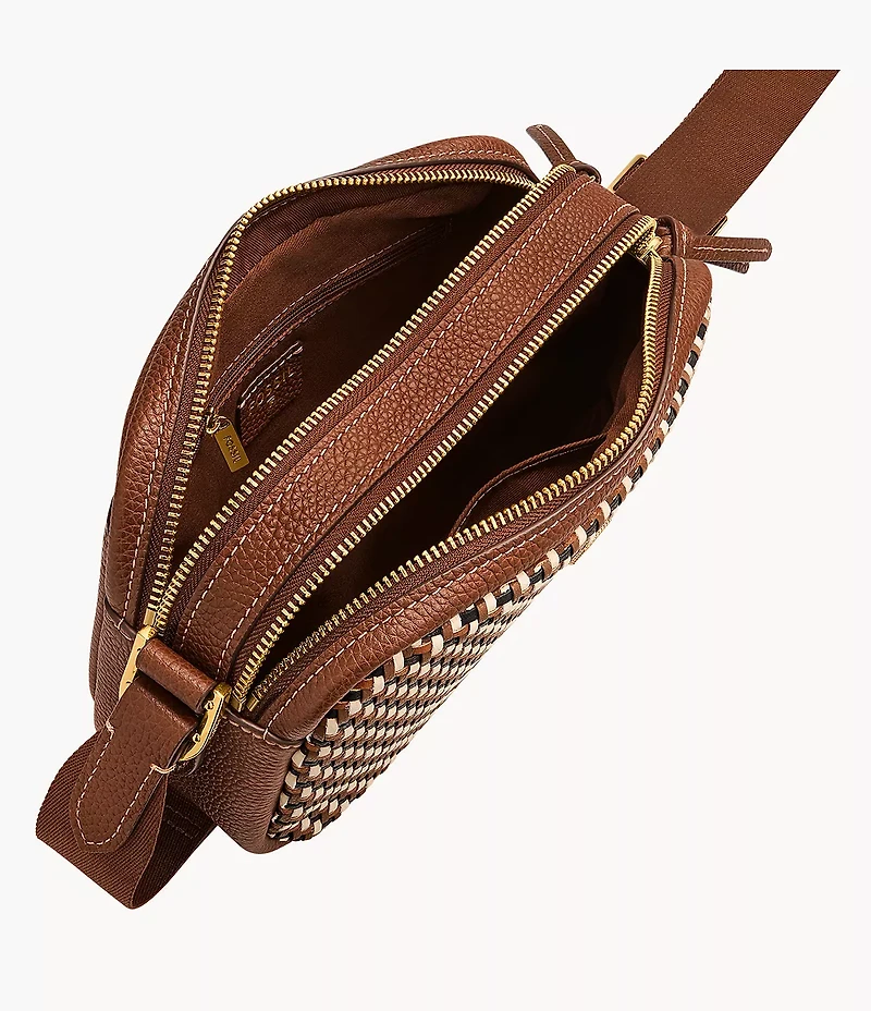 Danni Leather Crossbody Bag