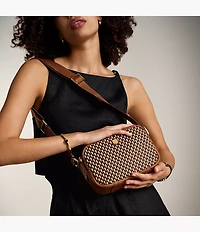 Danni Leather Crossbody Bag