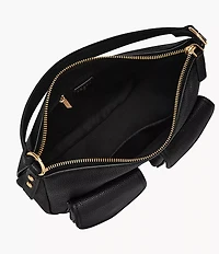 Jolie Leather Cargo Crossbody Bag