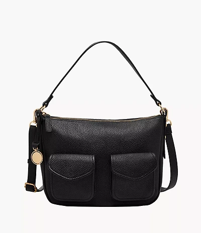Jolie Leather Cargo Crossbody Bag