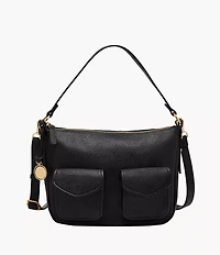 Jolie Leather Cargo Crossbody Bag