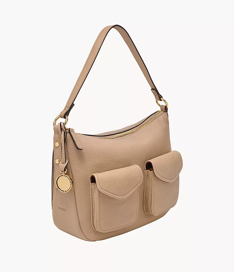 Jolie Leather Cargo Crossbody Bag