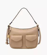 Jolie Leather Cargo Crossbody Bag